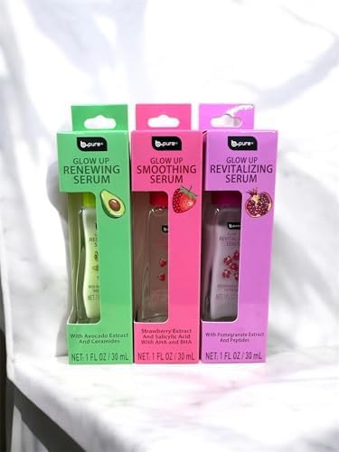 Glow Up Renewing Serum, Smoothing and Revitalizing Formula