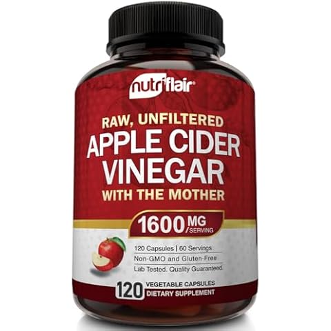 NutriFlair Apple Cider Vinegar Capsules Cover