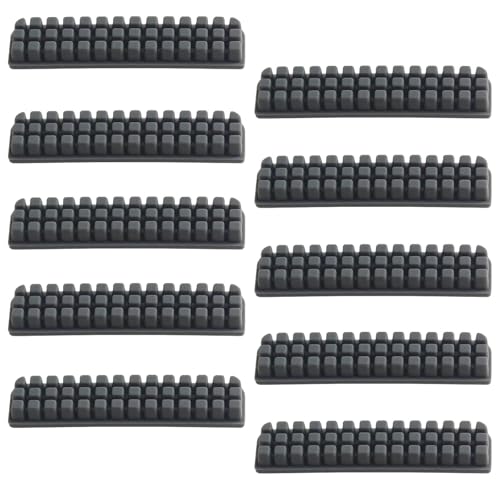 3D Drucker Düsen Silikonbürste, 10 Stück 3D Druckerzubehör Düsenbürste für A1, Drucker Silikon Düsenbürste, Silikon Wischer Reinigungswerkzeug, Düsenbürste Ersatz-Kit Cleaner, für Bambu Lab Drucker