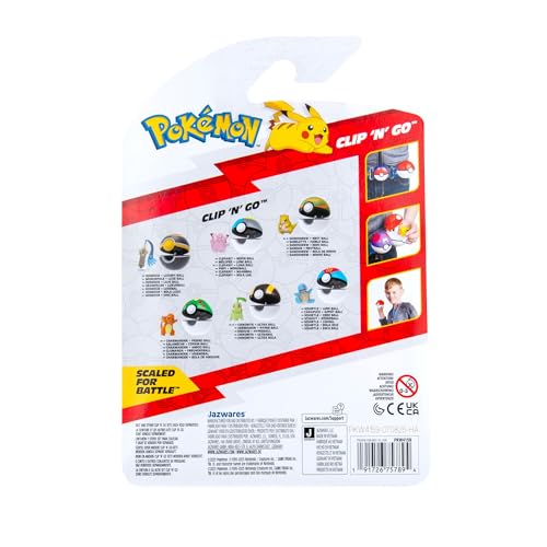 Image of Pokemon Honedge Clip 'N' Go Battle Figure Set with Luxury Ball, Ages 4+