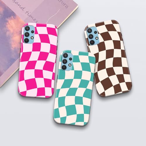 Image of COLORflow Back Cover Compatible with Samsung Galaxy A52 4G / 5G / A52S 5G | Chess Checkered Customized | Glossy Armoured Bumper with Camera Protection Back Cover