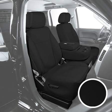 Saddleman Black Leatherette Low Back Bucket w/Adjustable Headrest Custom Seat Cover