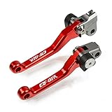 KAZRA Brake Clutch Levers Motorcycle Brake Clutch Lever Pivot Lever for Honda CRF250X CRF450X...