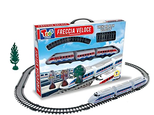 VD - TEO'S - Treno Freccia Veloce Pista 55X44 CM
