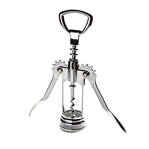 Sacacorchos de Vino Tinto de Metal, Acero Inoxidable, multifunción, Botella de Camarero, abridor de Tapa de Cerveza, abridor de Mango, Herramientas de Cocina, Accesorio