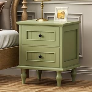 Scurrtyantiquenightstandantiqueendtablewith2drawerstallernightstandforbedroomsidetableforbedroomgreendouble Urban Country Home Decor Scurrty antique nightstand antique end table with 2 drawers taller nightstand for bedroom side table for bedroomgreen double urban country home decor