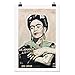 Bilderwelten Poster Wall-Art Impression en Galerie - Frida Kahlo - Collage - Mat 75 x 50cm