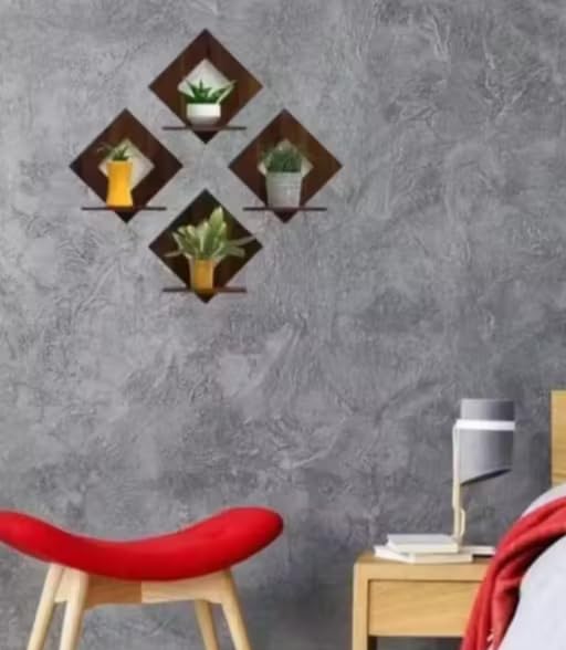 Image of Wall Sculpture for Home Decor, Decorative Art Piece (Diamond1)