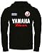 Produktbild Print & Design Sweatshirt Yamaha Tmax Kapuzenpullover personalisierte (m, Schwarz)