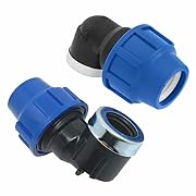 Codo de Compresión para Tubería de Polietileno 32 mm x 1…