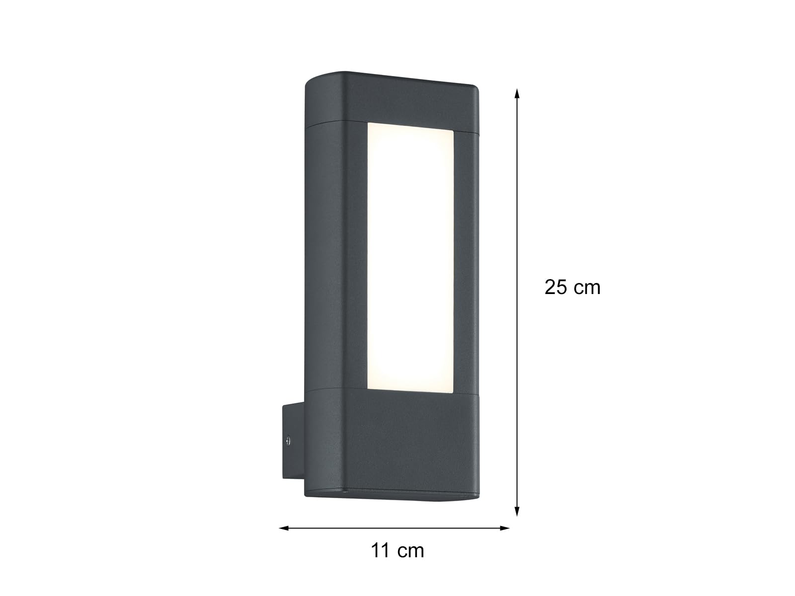 Trio Leuchten - Lampe d'extérieure 421660242 A+ - En aluminium, Aluminium, anthracite, Integriert 4.5W