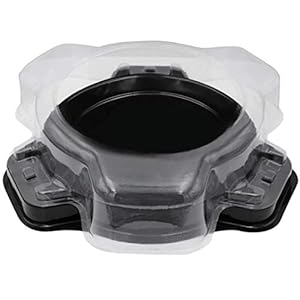 TOSSPER Spannende Duel Spinning Top Adium Set Disk voor Beyblad R Gyro Verjaardagscadeaus voor Jongens (zwart)