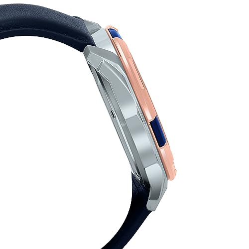 Image of Casio Edifice EFR-539L-7CVUDF White Analog Dial Brown Leather Band Men's Watch Chronograph 100M Water Resistant EX306