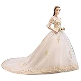 Se puede usar como dama de honor, vestido de novia, vestido de noche, vestido de paseo, vestido de fiesta y otras ocasiones, todo lo que necesita hacer es soñar.