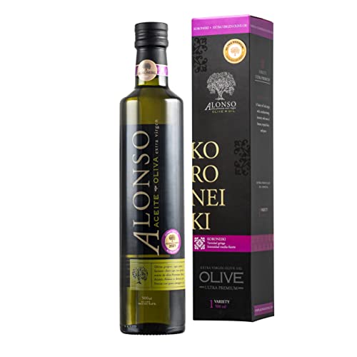 Alonso, Extra Virgin Olive Oil, Chile, 2025 Harvest, High Polyphenols 607 mg/kg, Single Source, Family Farm, 500ml (16.9 FL) (Koroneiki)