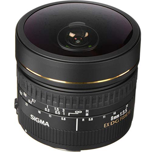 Il Sigma 8mm f/3.5 EX DG Circular Fisheye è un obiettivo fisheye