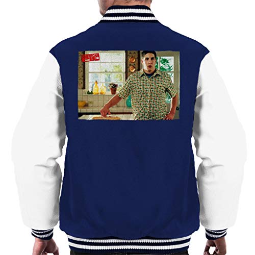 Blouson American Pie Jim Touches Pie homme type Teddy universitaire