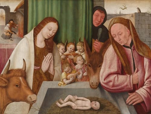 Impression Toile Jardin des délices de Hieronymus Bosch pour décoration de salon chic