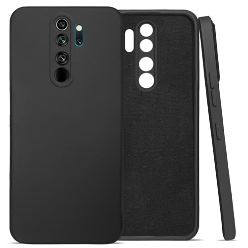 Image of Jkobi Back Cover Case for Xiaomi Mi Redmi Note 8 Pro (Matte Finish Silicone with Inside Fiber Cloth)