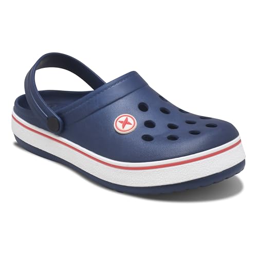 Image of HAUX Casual Clogs for Men | Soft & Comfortable EVA Slip-Ons | Lightweight Slippers & Everyday Wear Comfort Clogs for Men