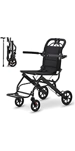 Amazon | YLOVABLE 軽量車椅子 折畳み 軽量 コンパクト アルミ製 介護