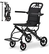 車椅子 介助型 介助用車いす 自立できる 軽量 コンパクト ノーパンクタイヤ Amazon | YLOVABLE 折りたたみくるまいす 軽量 車椅子 折畳み 介助型