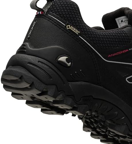 Viking Anaconda 4x4 Low GTX Boa, wandelschoenen, uniseks, volwassenen, zwart/oranje, 38 EU, Zwart Oranje, 38 EU Viking Anaconda 4x4 Low GTX Boa, wandelschoenen, uniseks, volwassenen, zwart/oranje, 38 EU, Zwart Oranje, 38 EU