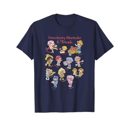 Strawberry Shortcake & Friends Vintage Character Sketchbook T-Shirt