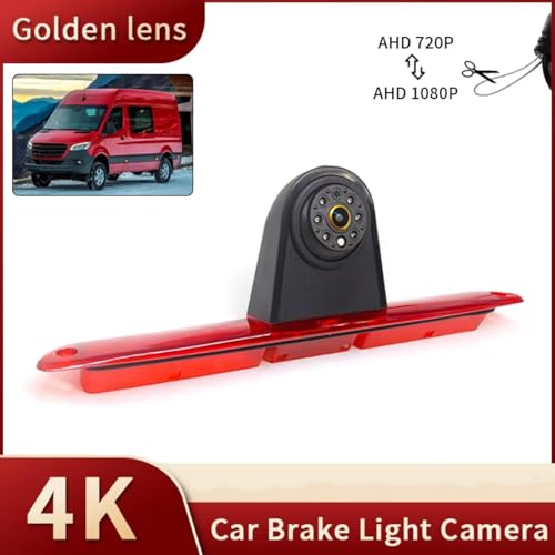 Caméra de recul Benz Sprinter AHD 1080P étanche pour feu stop - 3