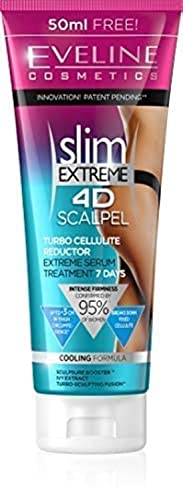 Slim Extreme 4D Scalpel Turbo Crème anti-cellulite avec formule rafraîchissante
