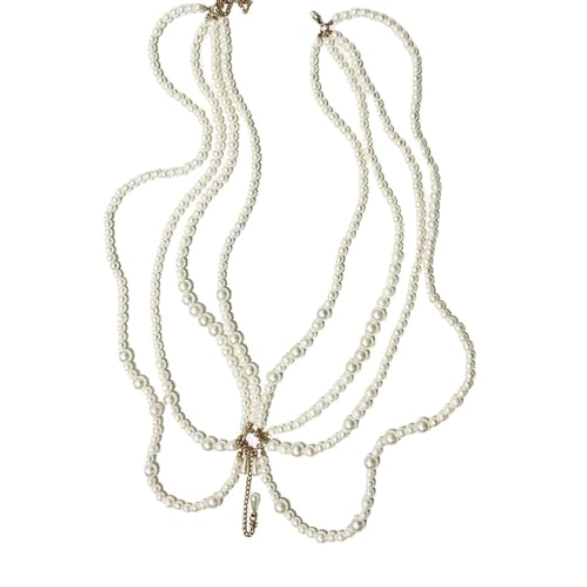 Hip Belly Body Chain Elegant Layered Waist Chain for Parties