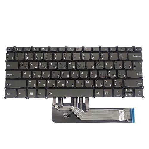 RU ���V�A�� �m�[�g�p�\�R�� �L�[�{�[�h �o�b�N���C�g IdeaPad 5-14IIL05 14ALC05 Air 14 Yoga S7 Pro-14ITL5 Pro-14ACH5 14ACH5 7-14ARE05 �p