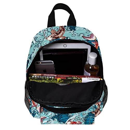 Sac à dos enfants tortue dorée léger et ergonomique 30cm