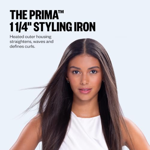 Image of BaBylissPRO Nano Titanium Prima Ionic Hair Straightener - Professional Flat Iron & Curling Iron in One for Stylists, Pro Styling Hair Tool