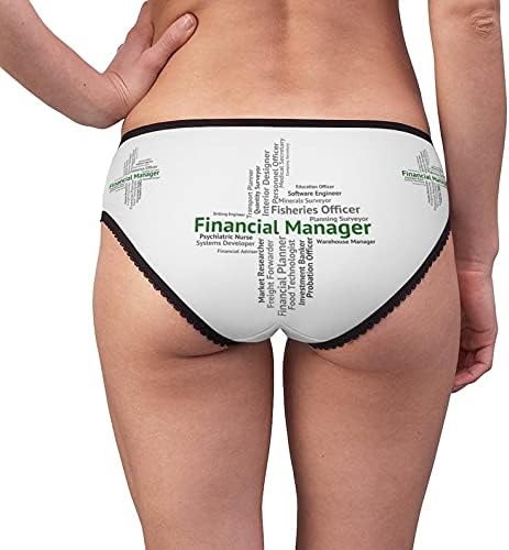 Financial Manager Panties, Financial Manager Underwear, Briefs, Cotton Briefs, Funny Underwear, Panties For Women