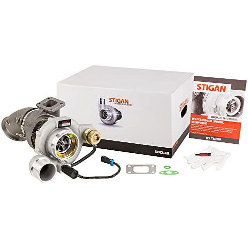 New Stigan Turbo Turbocharger W/Actuator For Dodge Ram Cummins 5.9L Diesel - Late 2004 2004.5 2005 2006 2007 2008 2009 - Stigan 847-1432 New #TOP6