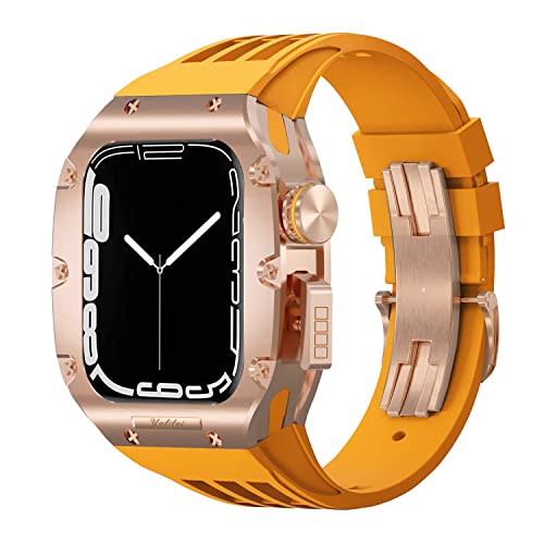 Bracelet alliage de titane et fluororubber antichoc pour sécuriser votre Apple Watch