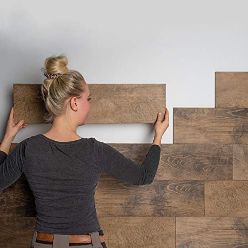 SUN WOOD Stil-brett Holz Wandverkleidung im Eichen Altholz Design // HAVANA 07 | 4 Wandpaneele 0,64 m² Cover