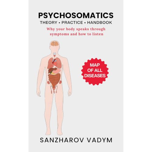 Psychosomatics. Map of All Diseases Audiolibro Por Vadym Sanzharov arte de portada