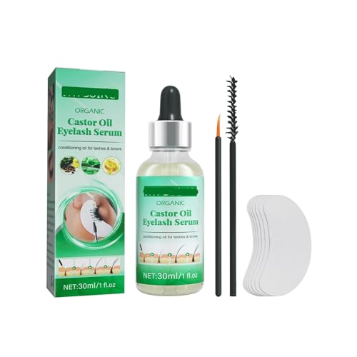 Set De Aceite For Pestañas, Suero Nutritivo Y Alargador For Pestañas Naturales, Rizadas Y Brillantes: Fórmula Suave, Fácil Aplicación.(1PCS)