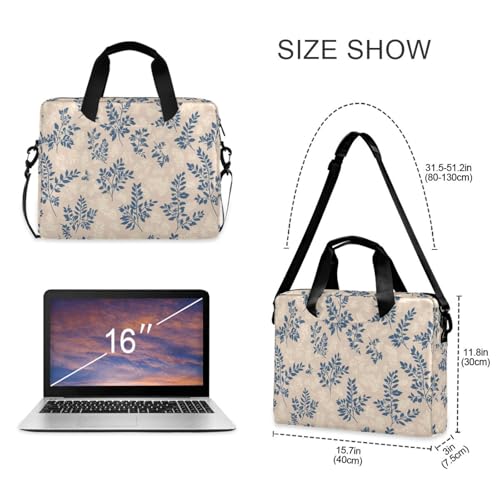 Funda portátil para laptop 15.6 pulgadas con correa y asa miniatura 5