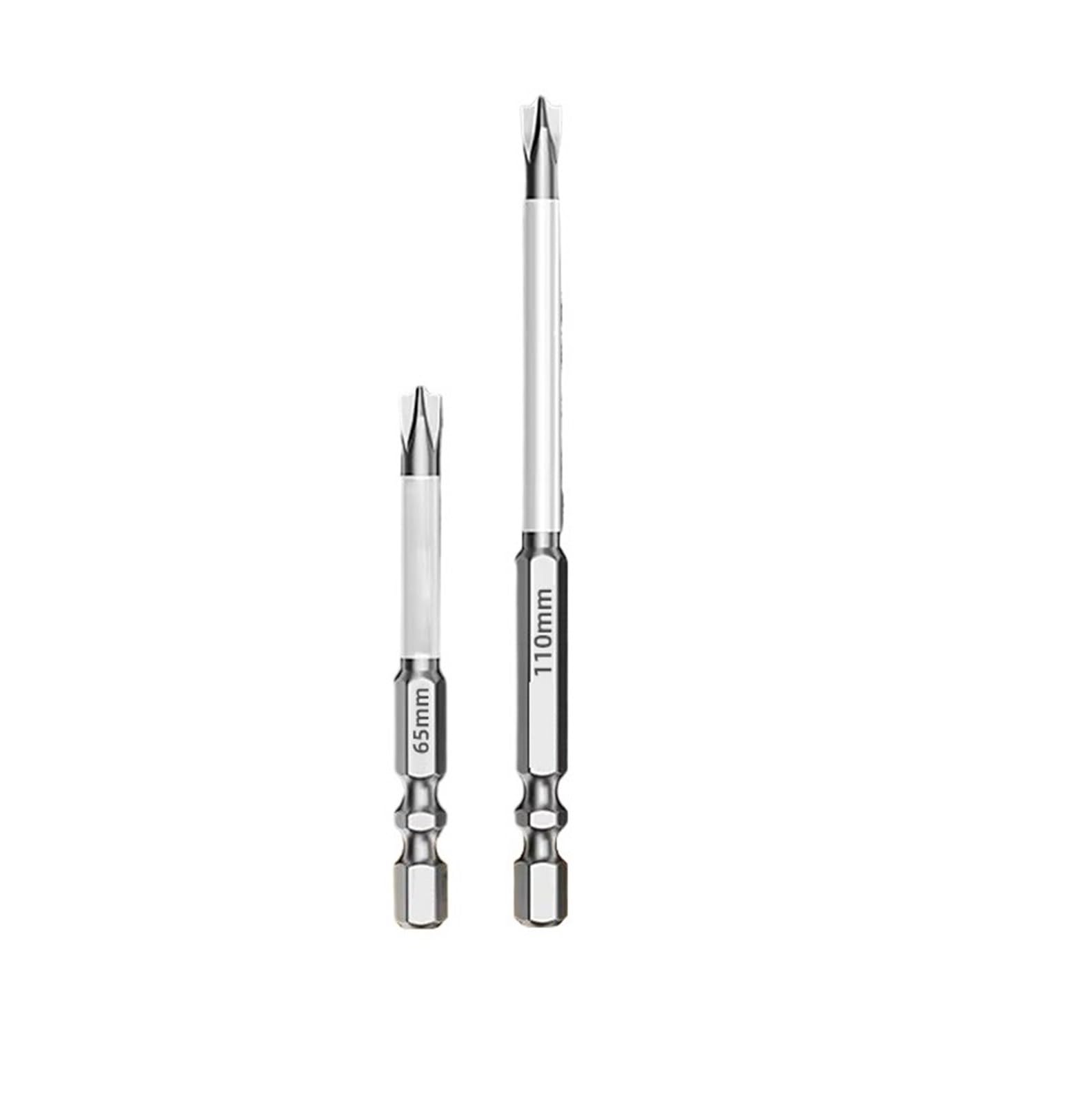 65mm 110mm Magnetic Special Slotted Cross Screwdriver Bit for Electrician for Socket Switch Hand Tools Easy to Carry