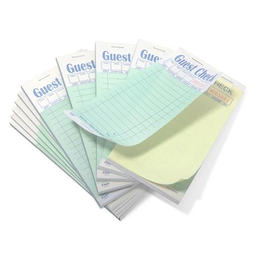 FMP Brands Double Part Guest Check for Servers, Server...