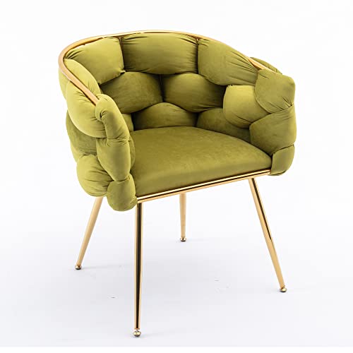 Sillón Plegable Velvet Verde oliva miniatura 7