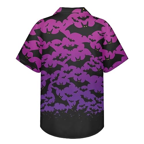 Men's Hawaiian Shirt Button Down Short Sleeves Trendy Regular Fit Shirts2