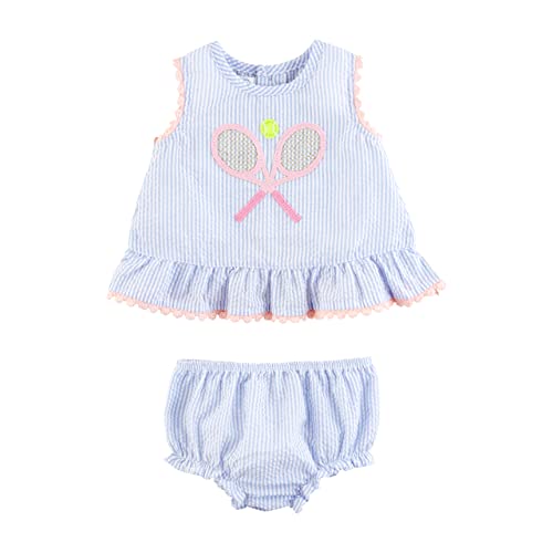 Mud Pie baby-girls Girls Pinafore Set