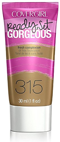 CoverGirl Ready, Set Gorgeous Liquid Makeup Foundation, Tawny [315] 1 oz (Pack of 2)