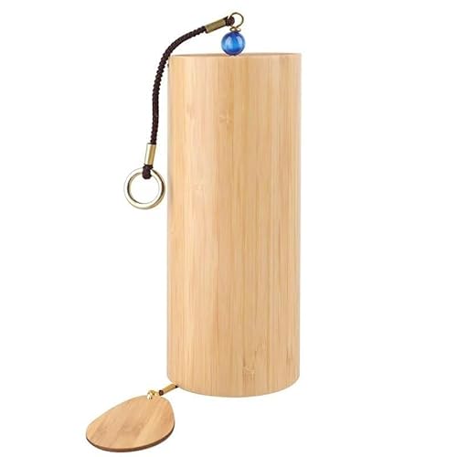 Générique Carillon éolien Aqua en Bambou pour thérapie sonore avec Cordes en Bambou pour Yoga, méditation, Jardin(Autumn D Chord)