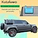 KUTAFUWO Exterior Side Mounted Gear Carrier Toolbox Storage Box fits for 2020 2021 2022 2023 2024 2025 2026 Land Rover Defender 90 110 130,Locking anti-theft Defender accessories（Gloss Black）