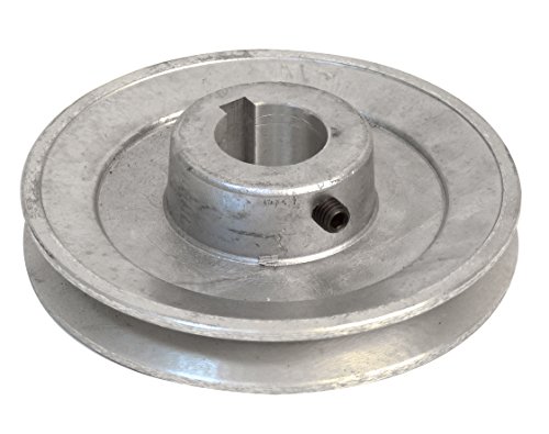 Poulie aluminium Fartools 117270 contre le patinage de courroie sur axe 28 mm